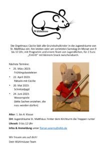 Flyer zu den Terminen ab März