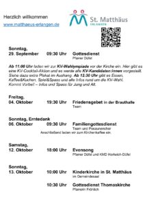 14 Schaukasten Oktober 2024