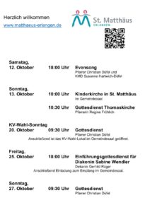 14 Schaukasten Oktober 2024