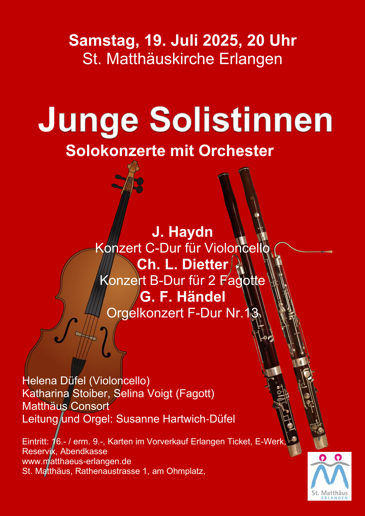 Plakat Solokonzert 24 E