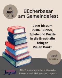 Bücherbasar am Gemeindefest